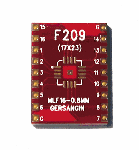 [F209] MLF 16 - 0.8MM 변환기판 