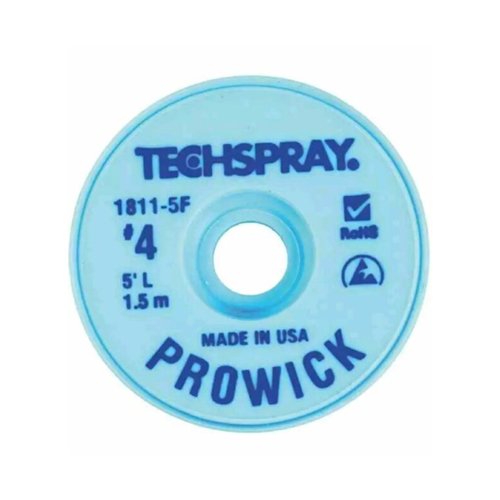 TECHSPRAY 솔더윅 1811-5F Pro-Wick 2.5mm*1.5M