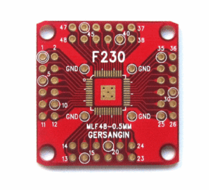 [F230] MLF 48 - 0.5MM 변환기판