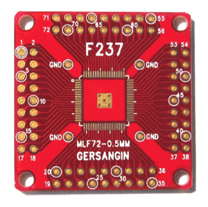 [F237] MLF 72 - 0.5MM 변환기판 