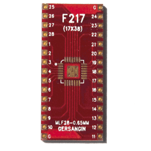 [F217] MLF 28 - 0.65MM 변환기판