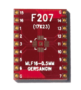 [F207] MLF 16 - 0.5MM 변환기판 