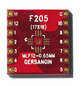 [F205] MLF 12 - 0.65MM 변환기판 