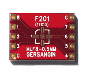 [F201] MLF 8 - 0.5MM 변환기판 