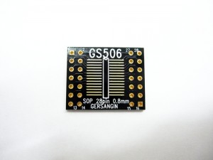 [GS506] SOP 28 - 0.8mm 변환기판 
