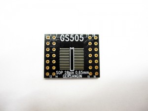 [GS505] SOP 28 - 0.65mm 변환기판 