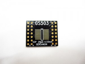 [GS503] SOP 28 - 0.55mm 변환기판