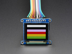 [A1673] Adafruit OLED Breakout Board - 16-bit Color 1.27&quot; w/microSD holder