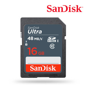 [L0020683]  Sandisk 메모리 카드 SDHC 16G /ULTRA UHS-I Class 10