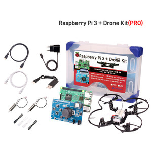 라즈베리파이3 + 드론 키트(PRO) Raspberry Pi 3 + Drone Kit (PRO)/라즈비안 설치법,기초사용법 관련 동영상 교육자료 제공