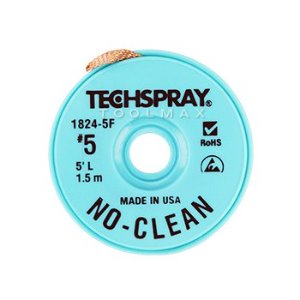 TECHSPRAY 솔더윅 1824-5F NO-CLEAN 3.3mm*1.5M