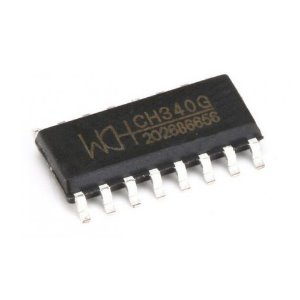 CH340G (SOP-16, USB IC)
