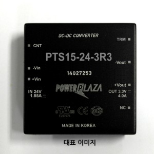 DC-DC 컨버터 PTS15-□-□ 15W SINGLE/3.3V/5V/12V/15V/옵션/싱글출력/CONVERTER